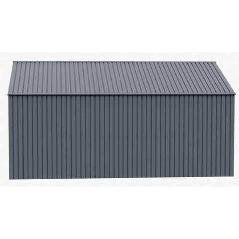 Shelterlogic Sheds, Garages & Carports 12ft x 16ft Anthracite Arrow Elite Steel Storage Shed by Shelterlogic EG1216AN