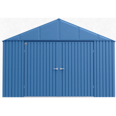 12ft x 16ft  Blue Grey Arrow Elite Steel Storage Shed by Shelterlogic