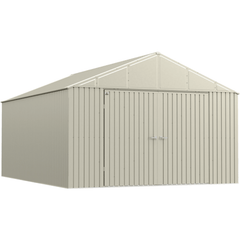 Shelterlogic Sheds, Garages & Carports 12ft x 16ft Cool Grey Arrow Elite Steel Storage Shed by Shelterlogic