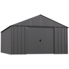Image of Shelterlogic Sheds, Garages & Carports 12ft x 17ft. x 8 ft.  Charcoal Arrow Classic Metal Shed by Shelterlogic