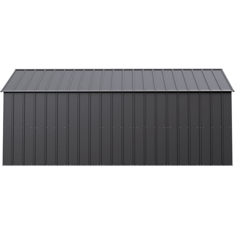 Shelterlogic Sheds, Garages & Carports 12ft x 17ft. x 8 ft.  Charcoal Arrow Classic Metal Shed by Shelterlogic 781880284024 CLG1217CC 12ft x 17ft. x 8 ft. Charcoal Arrow Classic Metal Shed by Shelterlogic