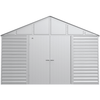 Image of Shelterlogic Sheds, Garages & Carports 12ft x 17ft  8ft Flute Grey Arrow Select Steel Storage Shed by Shelterlogic SCG1217FG