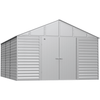 Image of Shelterlogic Sheds, Garages & Carports 12ft x 17ft  8ft Flute Grey Arrow Select Steel Storage Shed by Shelterlogic SCG1217FG