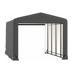 12x18x10 Gray ShelterTube Wind and Snow-Load Rated Garage by Shelterlogic