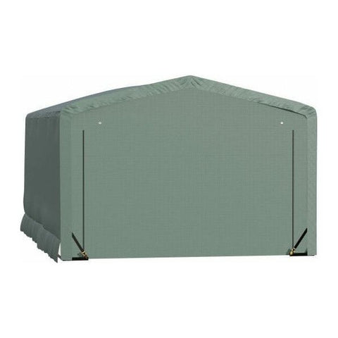 Shelterlogic Sheds, Garages & Carports 12x18x8 Green ShelterTube Wind and Snow-Load Rated Garage by Shelterlogic 781880263883 SQAACC0104C01201808 12x18x8 Green ShelterTube Wind and Snow-Load Rated Garage Shelterlogic
