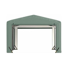 12x18x8 Green ShelterTube Wind and Snow-Load Rated Garage by Shelterlogic