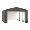 Image of 12x27x8 Gray ShelterTube Wind and Snow-Load Rated Garage by Shelterlogic