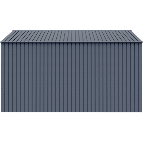 Shelterlogic Sheds, Garages & Carports 14ft x 12ft Anthracite Arrow Elite Steel Storage Shed by Shelterlogic