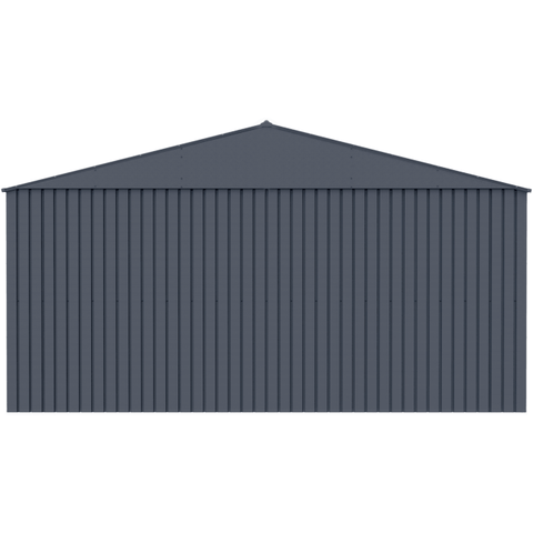 Shelterlogic Sheds, Garages & Carports 14ft x 12ft Anthracite Arrow Elite Steel Storage Shed by Shelterlogic 781880202523 EG1412AN