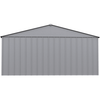 Image of Shelterlogic Sheds, Garages & Carports 14ft. x 12ft. x 7 ft.  Flute Grey Arrow Classic Metal Shed by Shelterlogic 14ft x 12ft. x 7 ft.  Flute Grey Arrow Classic Metal Shed Shelterlogic