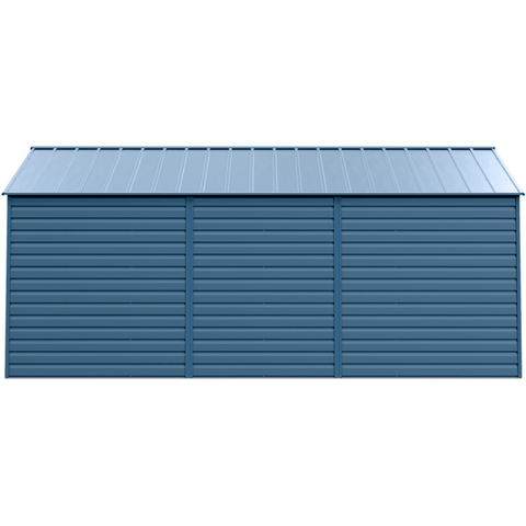 Shelterlogic Sheds, Garages & Carports 14ft x 12ft x 8ft Blue Grey Arrow Select Steel Storage Shed by Shelterlogic SCG1412BG 14ft x 12ft x 8ft Blue Grey Arrow Select Steel Storage Shed Shelterlogic