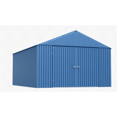 Shelterlogic Sheds, Garages & Carports 14ft x 14ft Blue Grey Arrow Select Steel Storage Shed by Shelterlogic SCG1414BG 14ft x 17ft.  Blue Grey Arrow Select Steel Storage Shed by Shelterlogic