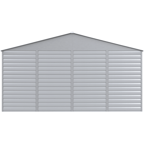Shelterlogic Sheds, Garages & Carports 14ft x 14ft Flute Grey Arrow Select Steel Storage Shed by Shelterlogic 026862123336 SCG1414FG