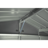 Image of Shelterlogic Sheds, Garages & Carports 14ft x 17ft Charcoal Arrow Select Steel Storage Shed by Shelterlogic 026862123367 SCG1417CC