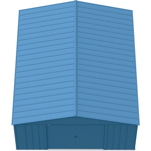 Shelterlogic Sheds, Garages & Carports 14ft x 17ft. x 7 ft. Blue Grey Arrow Classic Metal Shed by Shelterlogic CLG1417BG 14ft x 17ft. x 7 ft. Blue Grey Arrow Classic Metal Shed Shelterlogic