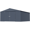 Image of Shelterlogic Sheds, Garages & Carports 14x16 Anthracite Arrow Elite Steel Storage Shed by Shelterlogic EG1416AN