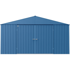 14ft x16ft  Blue Grey Arrow Elite Steel Storage Shed by Shelterlogic