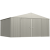 Image of Shelterlogic Sheds, Garages & Carports 14x16 Cool Grey Arrow Elite Steel Storage Shed by Shelterlogic EG1412CG