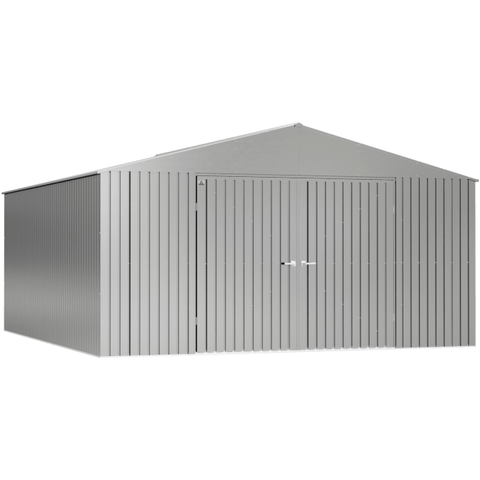 Shelterlogic Sheds, Garages & Carports 14x16 Galvalume Arrow Elite Steel Storage Shed by Shelterlogic