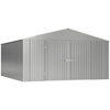 Image of Shelterlogic Sheds, Garages & Carports 14x16 Galvalume Arrow Elite Steel Storage Shed by Shelterlogic