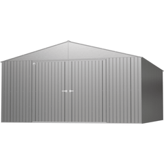 14ft x 16ft  Galvalume Arrow Elite Steel Storage Shed by Shelterlogic
