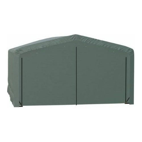Shelterlogic Sheds, Garages & Carports 20x18x12 Green ShelterTube Wind and Snow-Load Rated Garage by Shelterlogic 781880248118 SQAADD0104C02001812 20x18x12 Green ShelterTube Wind and SnowLoad Rated Garage Shelterlogic