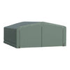 Image of 20x23x10 Green ShelterTube Wind and Snow-Load Rated Garage by Shelterlogic