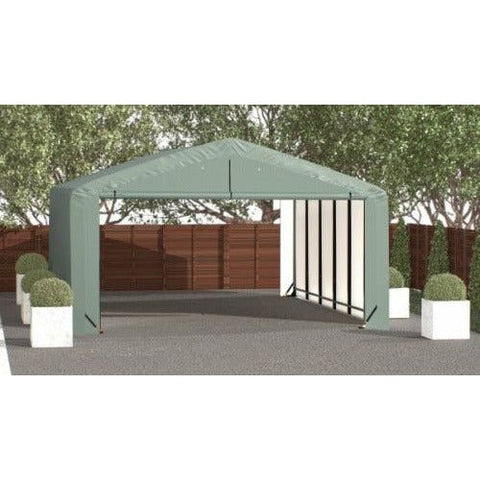 20x27x10 Green ShelterTube Wind and Snow-Load Rated Garage by Shelterlogic