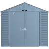 Image of Shelterlogic Sheds, Garages & Carports 8 ft. x 6 ft. Blue Grey Arrow Select Steel Storage Shed by Shelterlogic 781880252702 SCG86BG 8 ft. x 6 ft. Blue Grey Arrow Select Steel Storage Shed SKU# SCG86BG