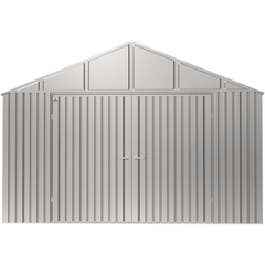 12ft x 16ft Galvalume Arrow Elite Steel Storage Shed by Shelterlogic