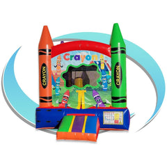 Tago's Jump Inflatable Bouncers 11'H Crayon Castle by Tago's Jump B-204 13'H Colorful Castle by Tago's Jump SKU# B-497