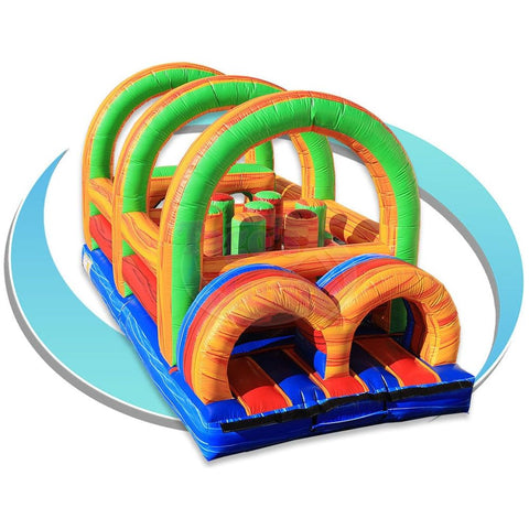 Tago's Jump Inflatable Bouncers 11'H Orange & Green Slide by Tago's Jump 781880211662 IN-812 11'H Orange & Green Slide by Tago's Jump SKU# IN-812