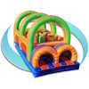 Image of Tago's Jump Inflatable Bouncers 11'H Orange & Green Slide by Tago's Jump 781880211662 IN-812 11'H Orange & Green Slide by Tago's Jump SKU# IN-812