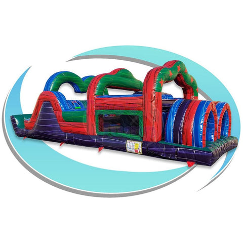 Tago's Jump Inflatable Bouncers 12'H Red & Green Starry Slide by Tago's Jump 781880211945 IN-807 12'H Red & Green Starry Slide by Tago's Jump SKU# IN-807