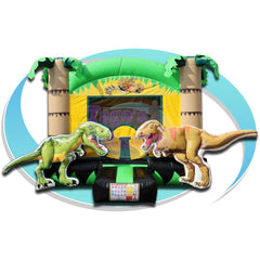 Tago's Jump Inflatable Bouncers 13'H T-Rex Fight by Tago's Jump 781880274254 B-417 13'H T-Rex Fight by Tago's Jump SKU#B-417