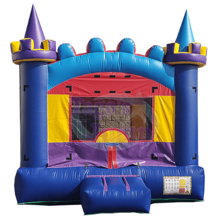 Tago's Jump Inflatable Bouncers 14' Color Castle by Tago's Jump 781880272588 B-449 14' Color Castle by Tago's Jump SKU# B-449