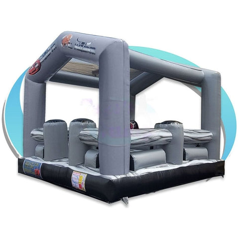 Tago's Jump Inflatable Bouncers 14'H Gray Mechanical Bull Bed by Tago's Jump 781880211686 CT-726 14'H Gray Mechanical Bull Bed by Tago's Jump SKU#CT-726