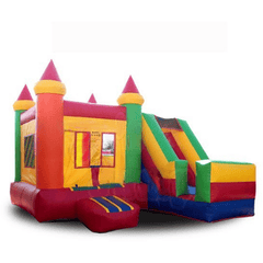 Tago's Jump Inflatable Bouncers 14'H Multi color Slide Combo by Tago's Jump SC-228 14'H Multi color Slide Combo by Tago's Jump SKU# SC-228