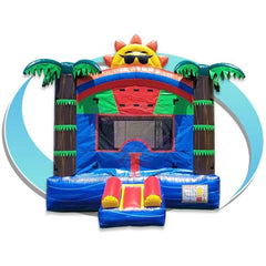 Tago's Jump Inflatable Bouncers 14'H Sunny Tropical by Tago's Jump 781880207979 B-600 14'H Sunny Tropical by Tago's Jump SKU#B-600