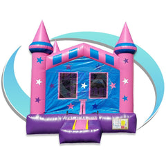 Tago's Jump Inflatable Bouncers 14'H Three Color Bounce House by Tago's Jump 781880240150 B-416 14'H Three Color Bounce House by Tago's Jump SKU# B-416 