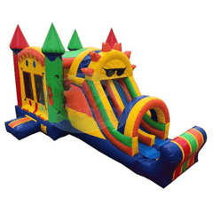 Tago's Jump Inflatable Bouncers 15'H Double Line Slide Combo by Tago's Jump SC-218 15'H Double Line Slide Combo by Tago's Jump SKU# SC-218
