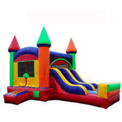 Tago's Jump Inflatable Bouncers 15'H Multi-Color Slide Combo by Tago's Jump SC-235 15'H Multi-Color Slide Combo by Tago's Jump SKU# SC-235