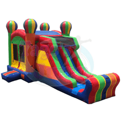 Tago's Jump Inflatable Bouncers 15'H Multi-Color Slide Combo Double by Tago's Jump 781880275770 SC-245 15'H Multi-Color Slide Combo Double by Tago's Jump SKU# SC-245