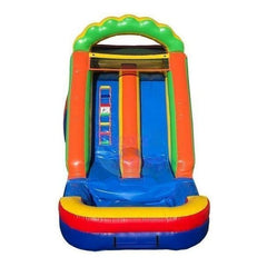 15'H Multi Color Water Slide by Tago's Jump