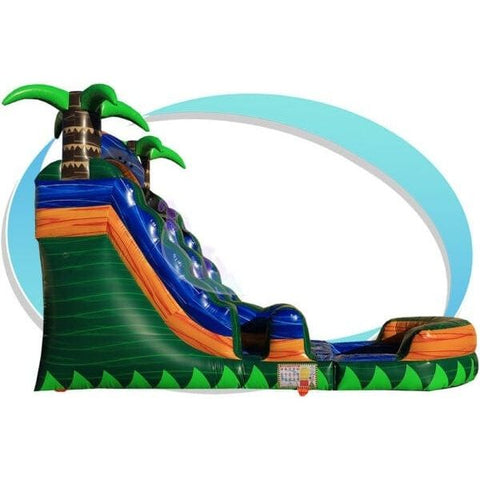 Tago's Jump Inflatable Bouncers 15'H Palm Tree Water Slide by Tago's Jump 781880249313 WS-220 15'H Palm Tree Water Slide by Tago's Jump SKU#WS-220