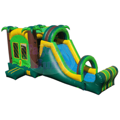 Tago's Jump Inflatable Bouncers 15'H Tropical Slide Combo by Tago's Jump 781880275787 SC-246 15'H Tropical Slide Combo by Tago's Jump SKU# SC-246