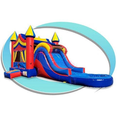 Tago's Jump Inflatable Bouncers 15'H Unisex Combo by Tago's Jump CWS-216 15'H Pink Splash Combo by Tago's Jump SKU#CWS-215