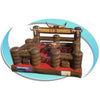 Image of Tago's Jump Inflatable Bouncers 15X15 Toros Brown Red Mechanical Bull Bed by Tago's Jump 15'H Arched Mechanical Bull Bed by Tago's JumpSKU# CT-728
