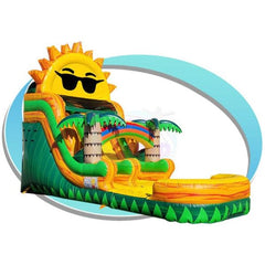 Tago's Jump Inflatable Bouncers 16'H Sunshine Water Slide by Tago's Jump WS-218 16 H' Viva Mexico Single Slide by Tago's Jump SKU# WS-216