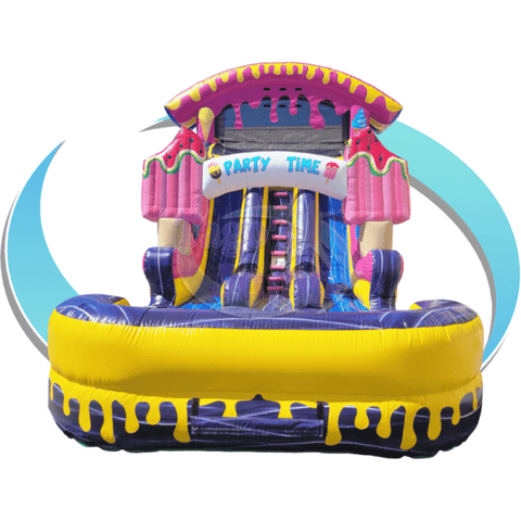 Tago's Jump Inflatable Bouncers 16ft Ice Cream by Tago's Jump 12 1/2'H Ninja Obstacle by Tago's Jump SKU# IN-803